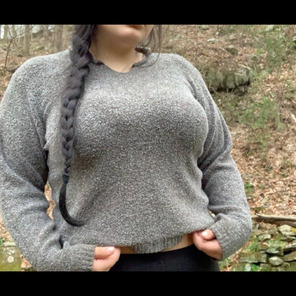 Vintage Cropped Sweater